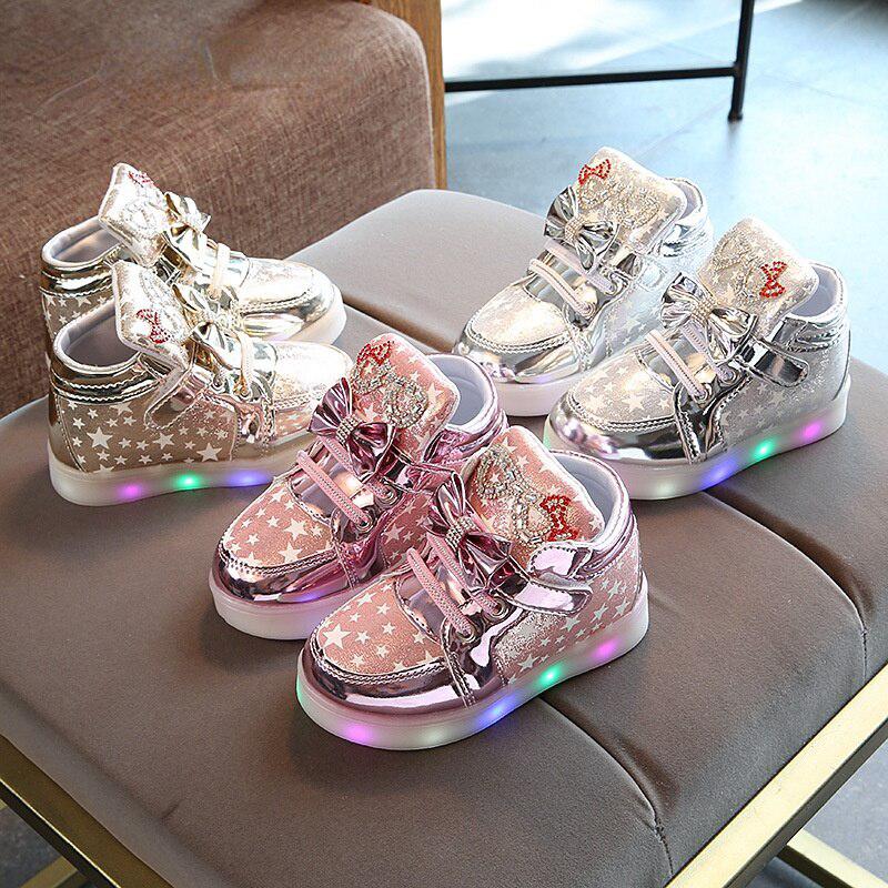 Led shoes for baby on sale girl