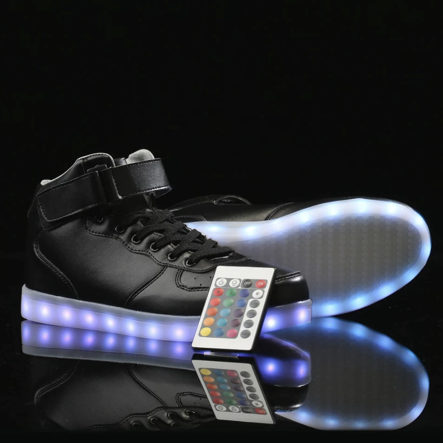 High top light store up shoes