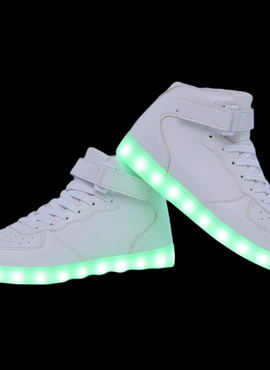 Led Sneakers White 7 Led Light Colors  | Dancing Led Light Shoes  | Kids Led Light Shoes  | Led Light Shoes For Men  | Led Light Shoes For Women